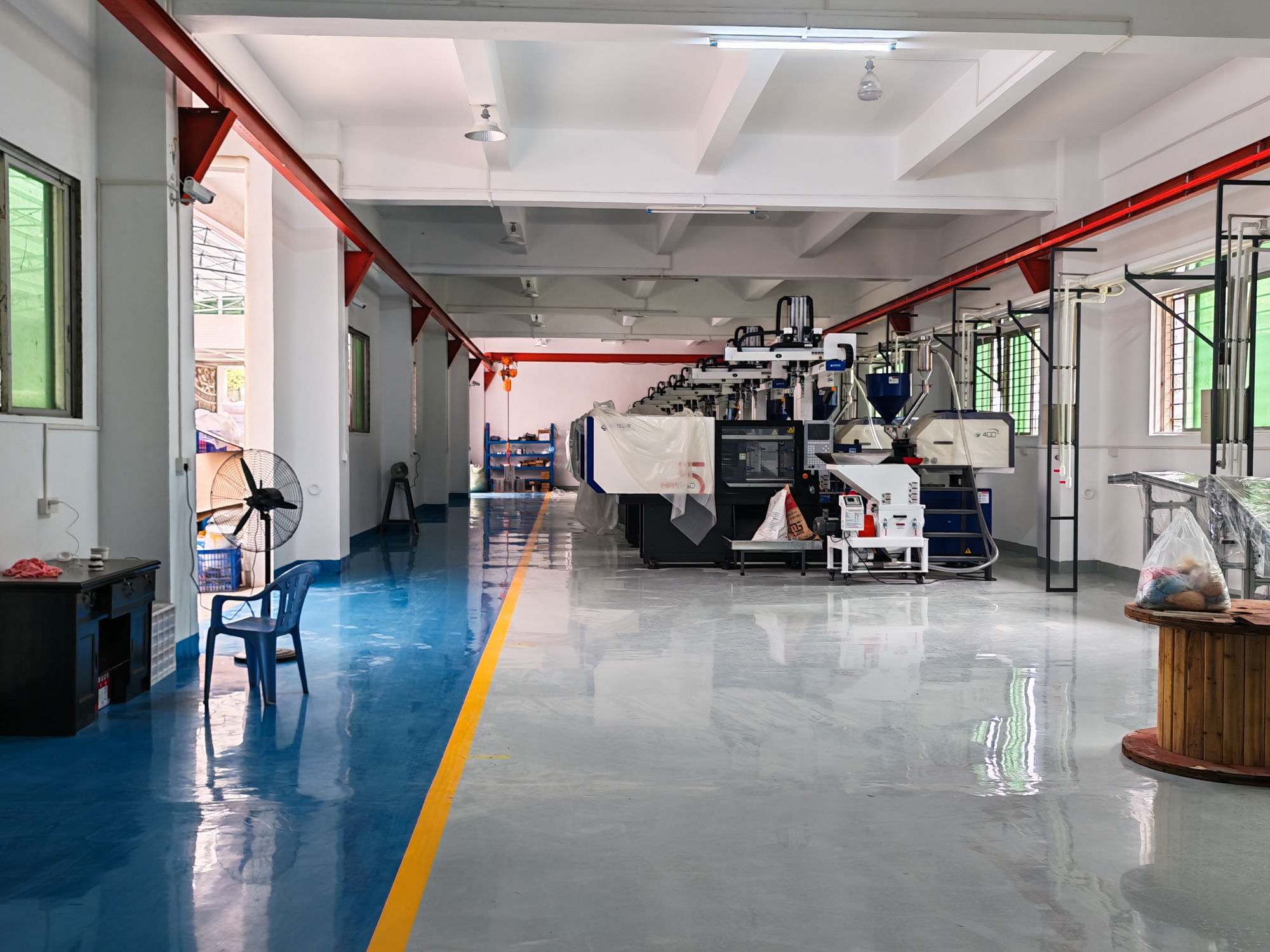 Factory floor overview