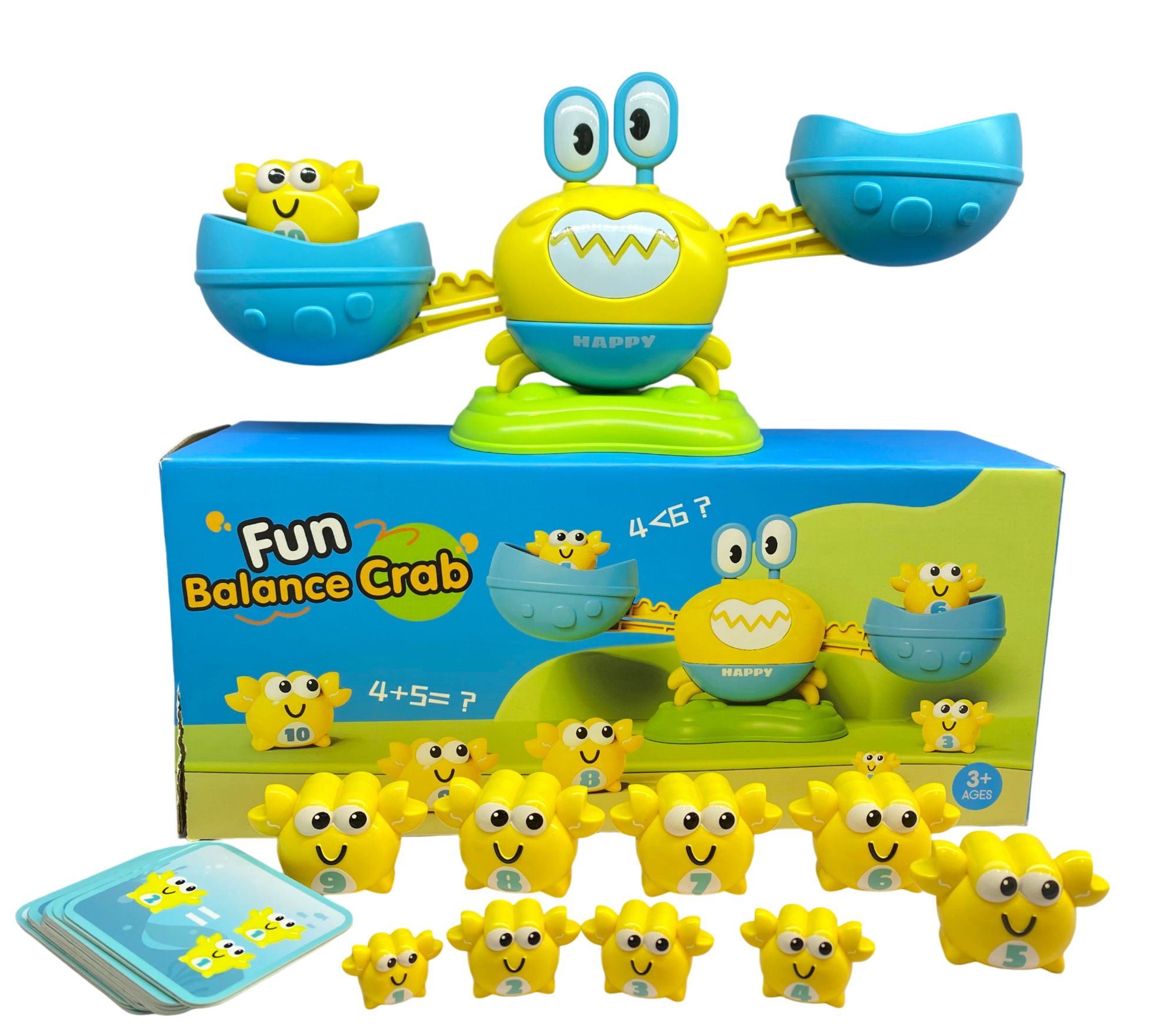 Balance math learning toy